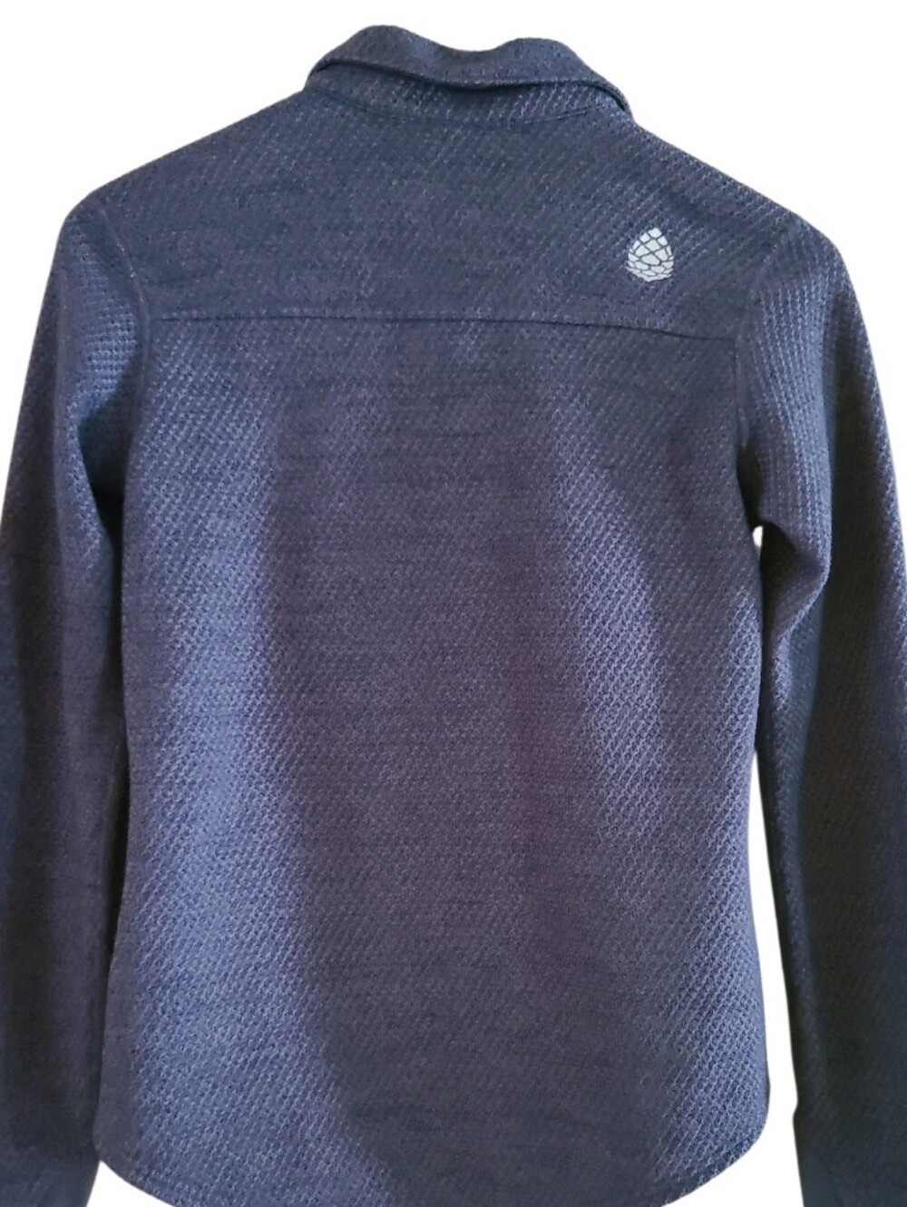 Stio Thermop Fleece Snap Shirt Sweater Dark Navy Blue - Picture 12 of 15